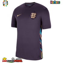 Camisa de Futebol Inglaterra Equipamento Secundário Europeu 2024 Manga Curta